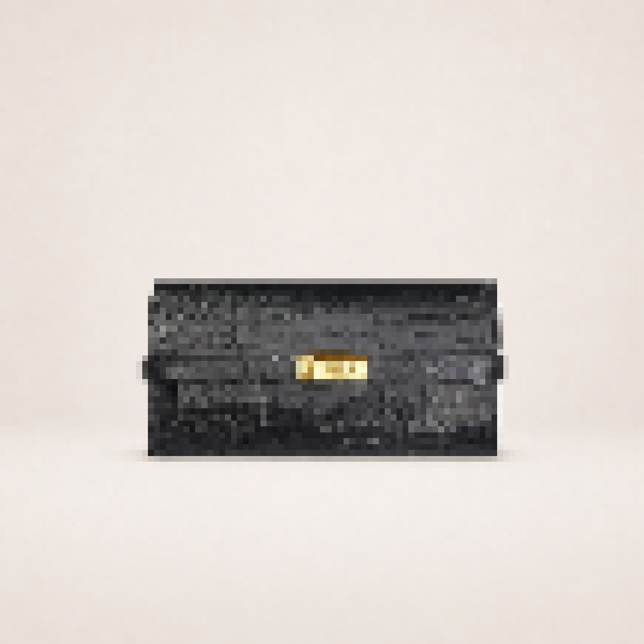 Luxury Croc-Embossed Leather Long Wallet – Elegant Continental Flap Wallet for Women