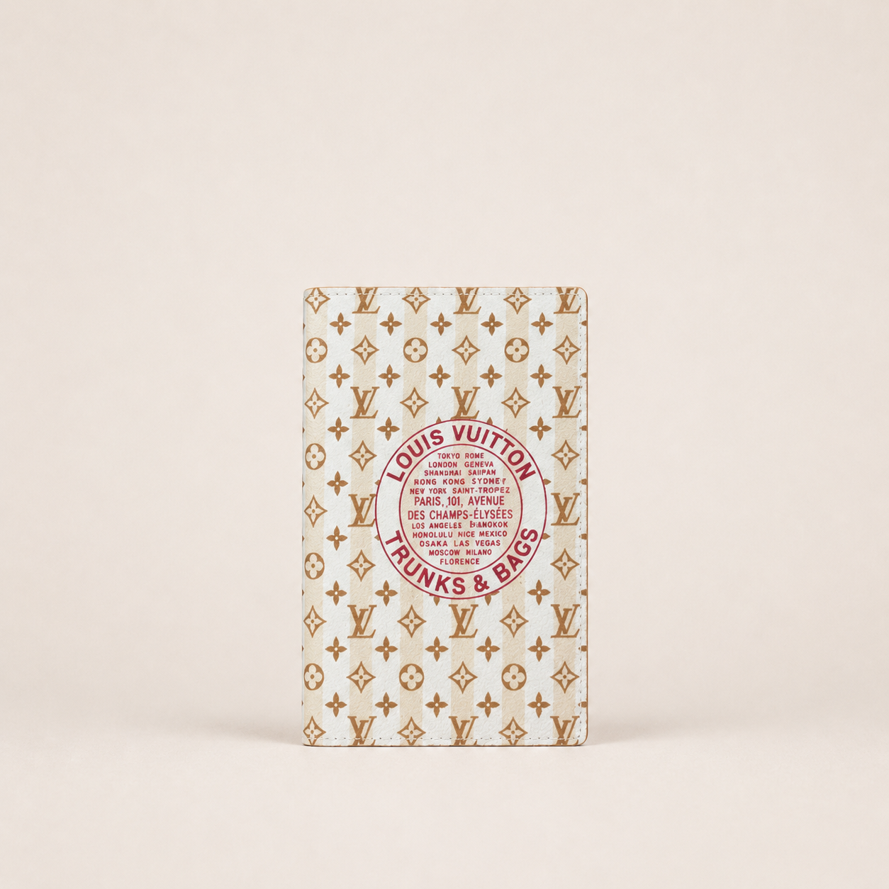 Premium Patterned Passport Holder Wallet with Multiple Card Slots, Slim Travel Organizer for Women and Men