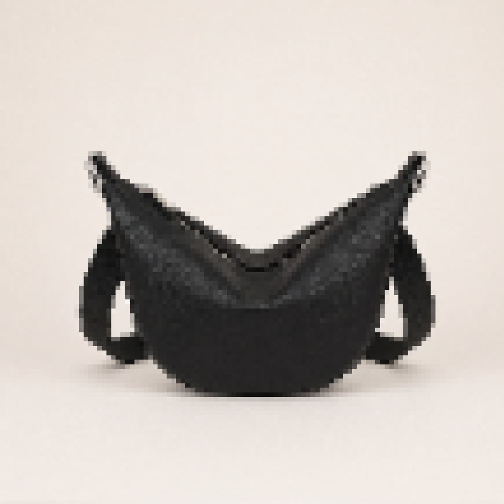 Minimalist Crescent Shoulder Bag with Adjustable Strap for Everyday Use