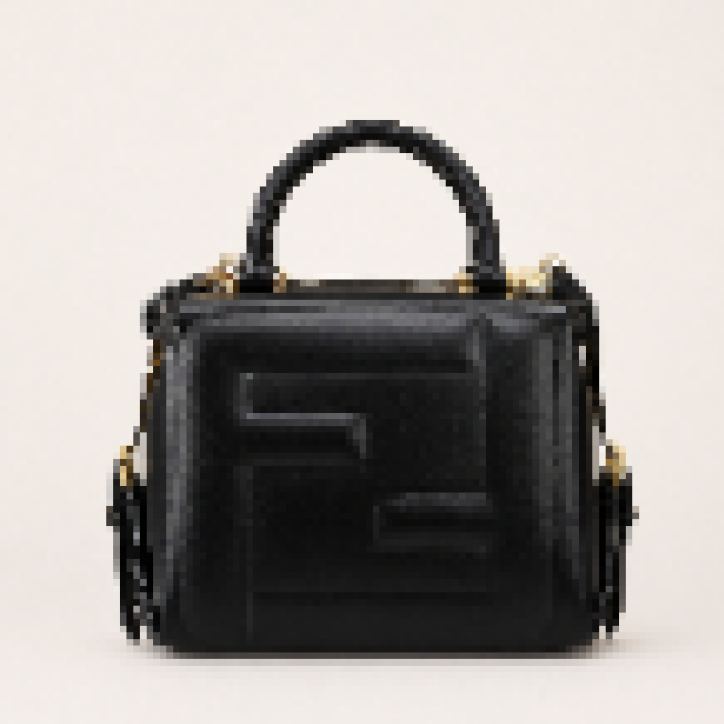Mini Structured Camera Crossbody Satchel with Top Handle for Everyday Use
