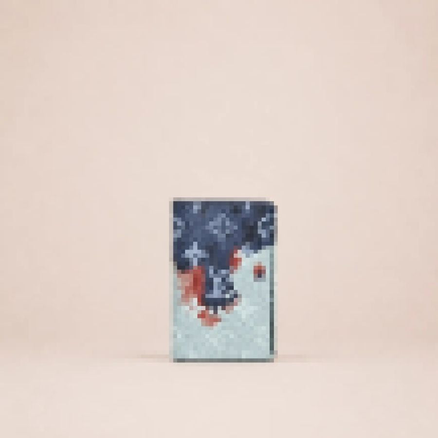 Unisex Tropical Print Compact Bifold Wallet – Slim Card & Cash Organizer for Men & Women