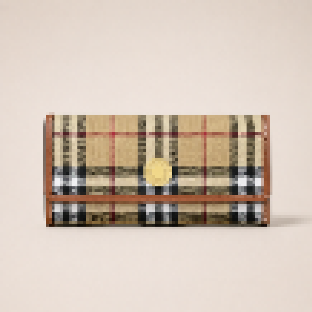 Long Folding Wallet Clutch with Snap Closure for Everyday Use
