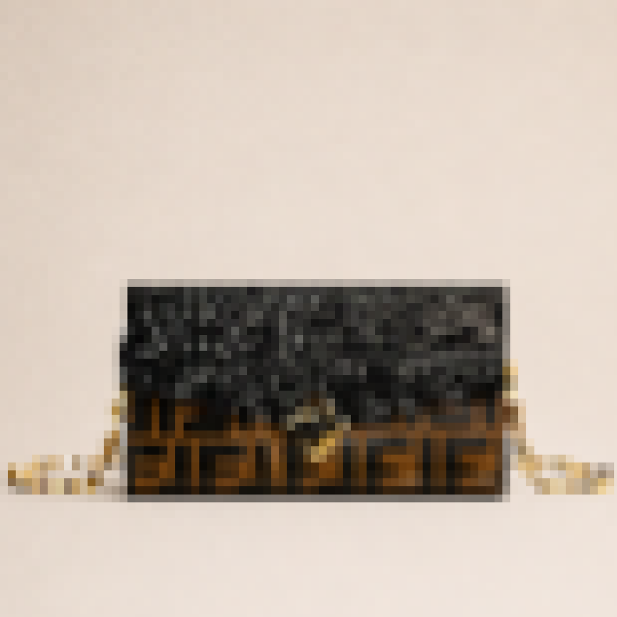 Chain Crossbody Continental Wallet with Multiple Compartments for Daily Carry