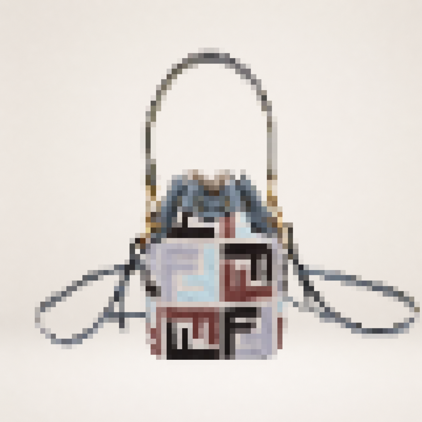 Mini Bucket Bag with Top Handle and Adjustable Strap for Everyday Use