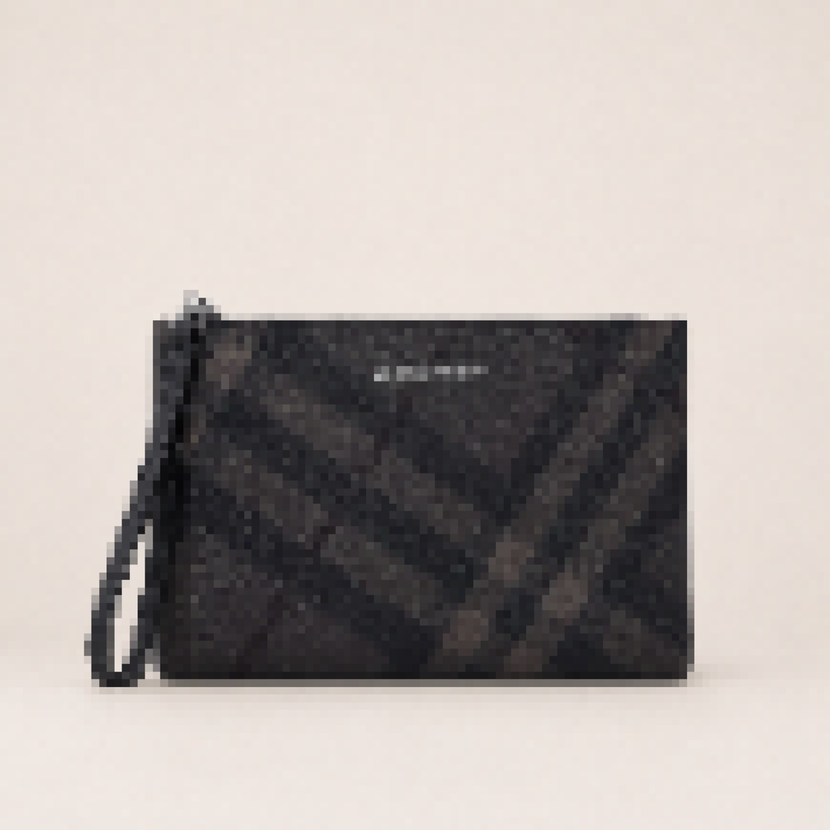Zip Pouch Clutch Wristlet with Strap for Daily Carry & Travel