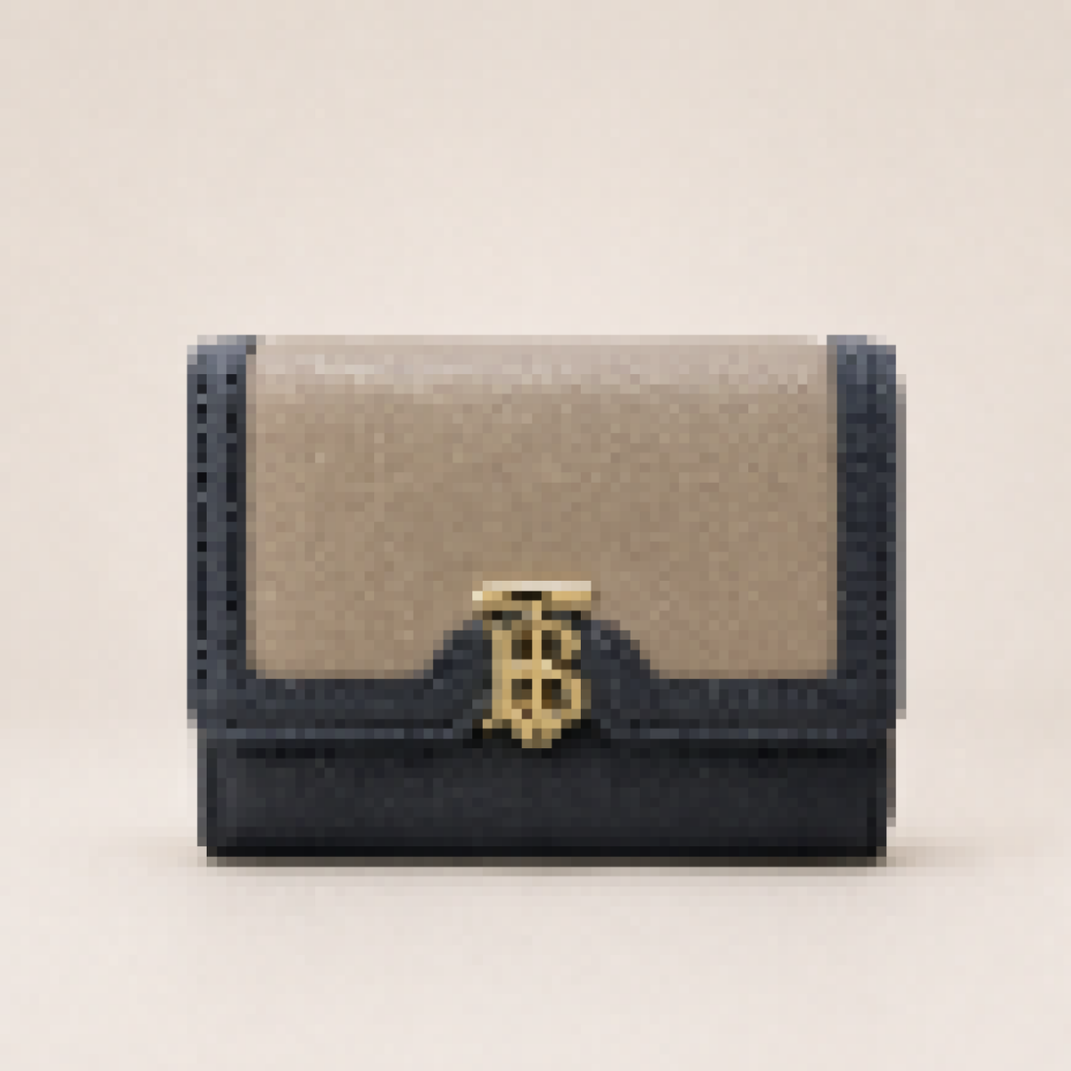 Long Bifold Clutch Wallet with Clasp Closure for Everyday Use