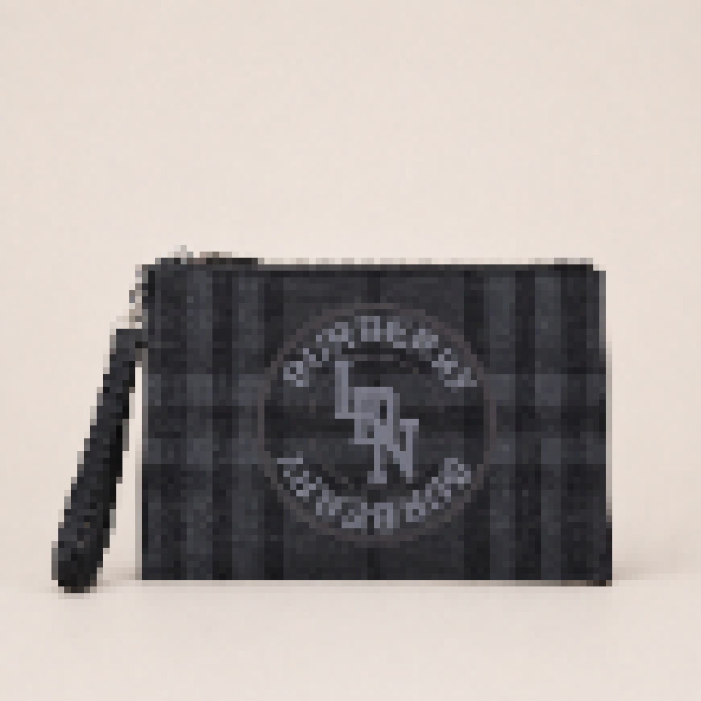 Zip Pouch Clutch Wristlet with Strap for Daily Carry & Travel