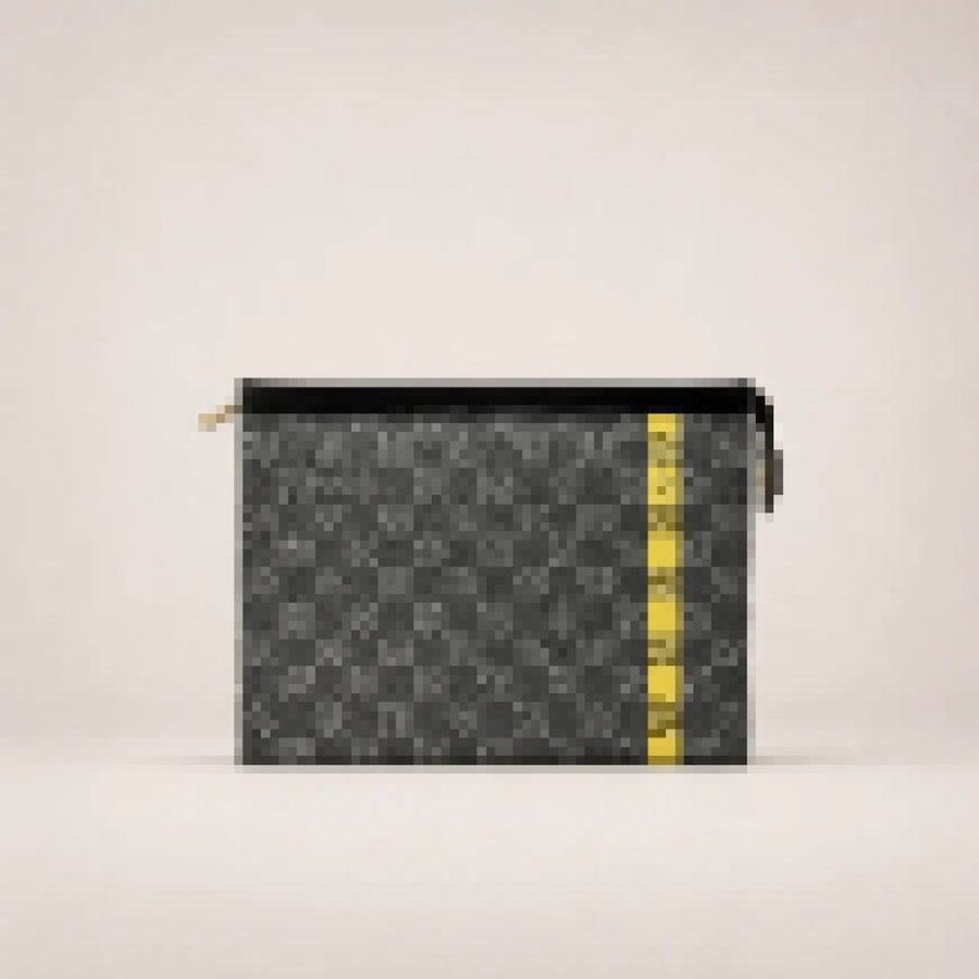 Men’s Slim Zip Pouch, Modern Clutch Wallet for Travel, Work and Everyday Carry
