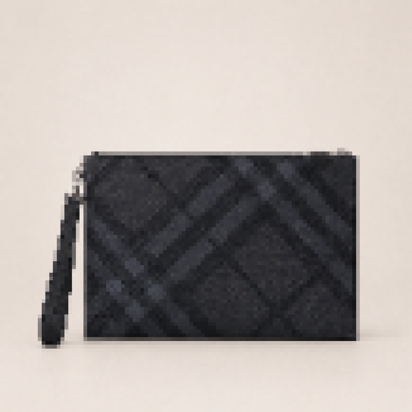Zip Pouch Clutch Wristlet with Strap for Daily Carry & Travel