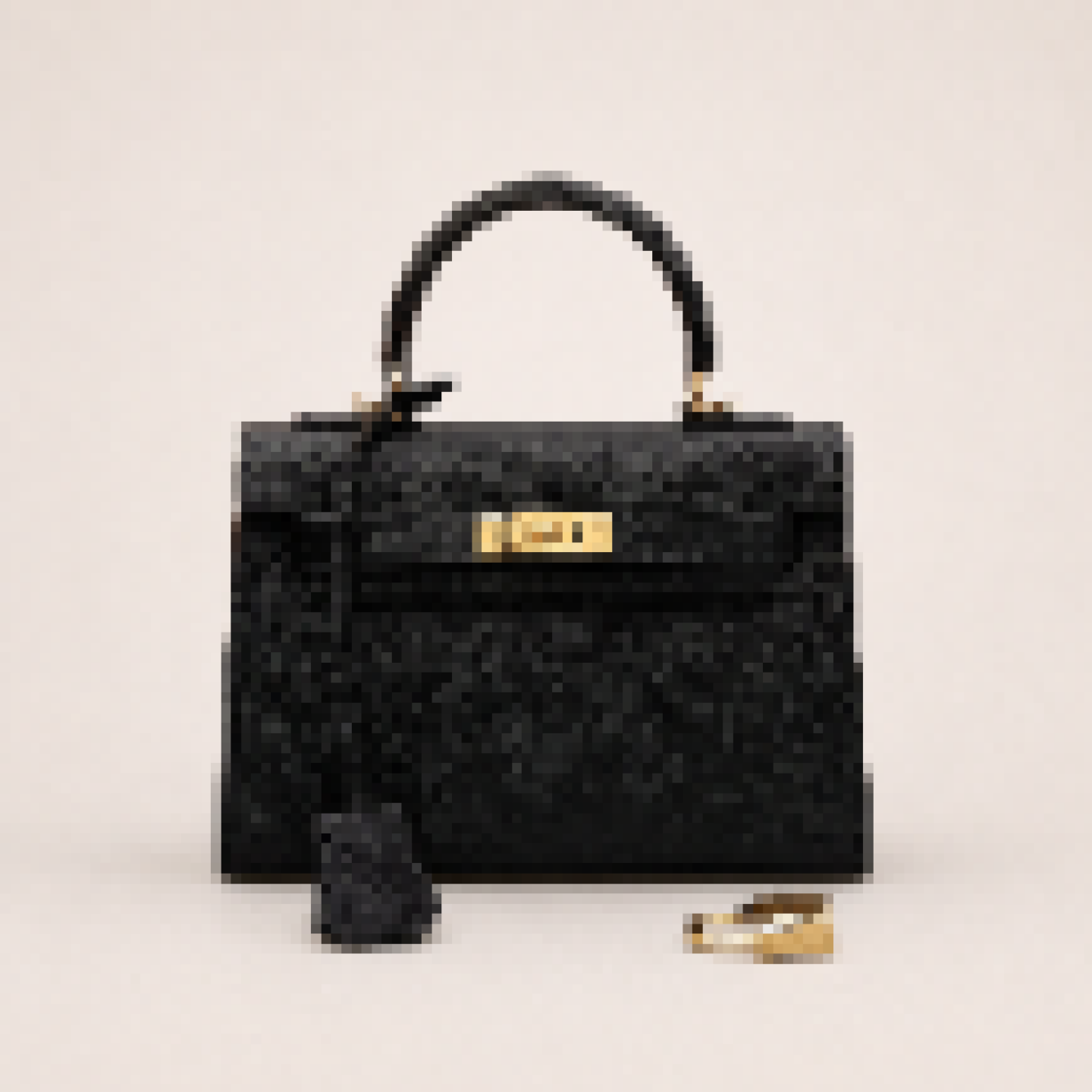 Small Structured Shoulder Bag for Work, Travel & Everyday Use