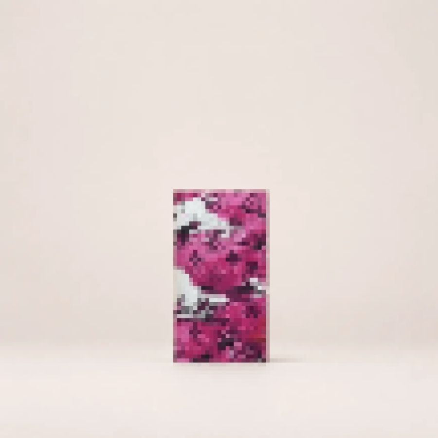 Tropical Floral Long Wallet – Slim Bifold Organizer Wallet for Women, Everyday Travel & Gift