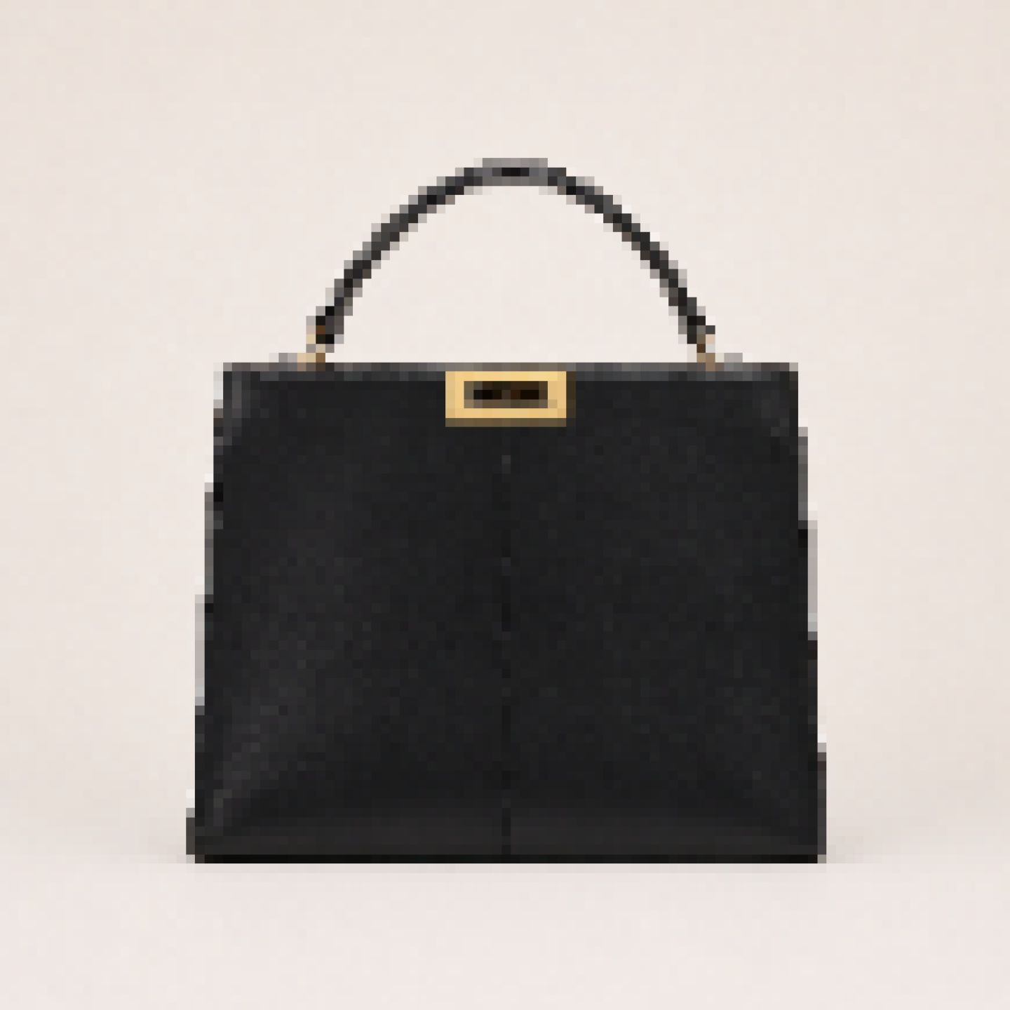Structured Top Handle Tote Bag with Detachable Strap for Work and Everyday Use