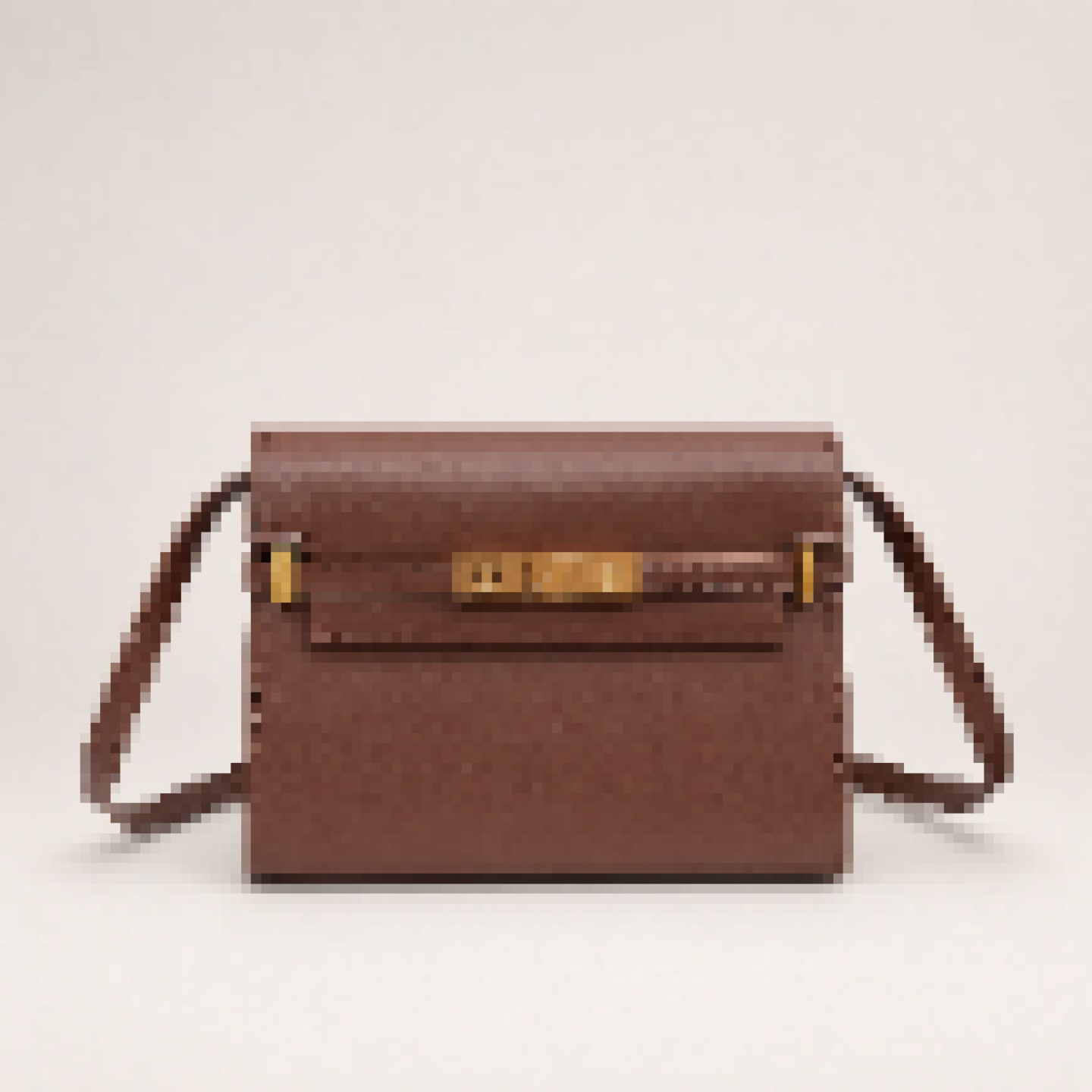 Small Structured Shoulder Crossbody Bag with Adjustable Strap for Daily Carry