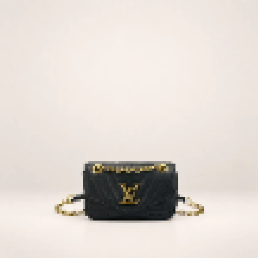 Quilted Chain Shoulder Bag – Women's Crossbody Handbag with Elegant Flap Design
