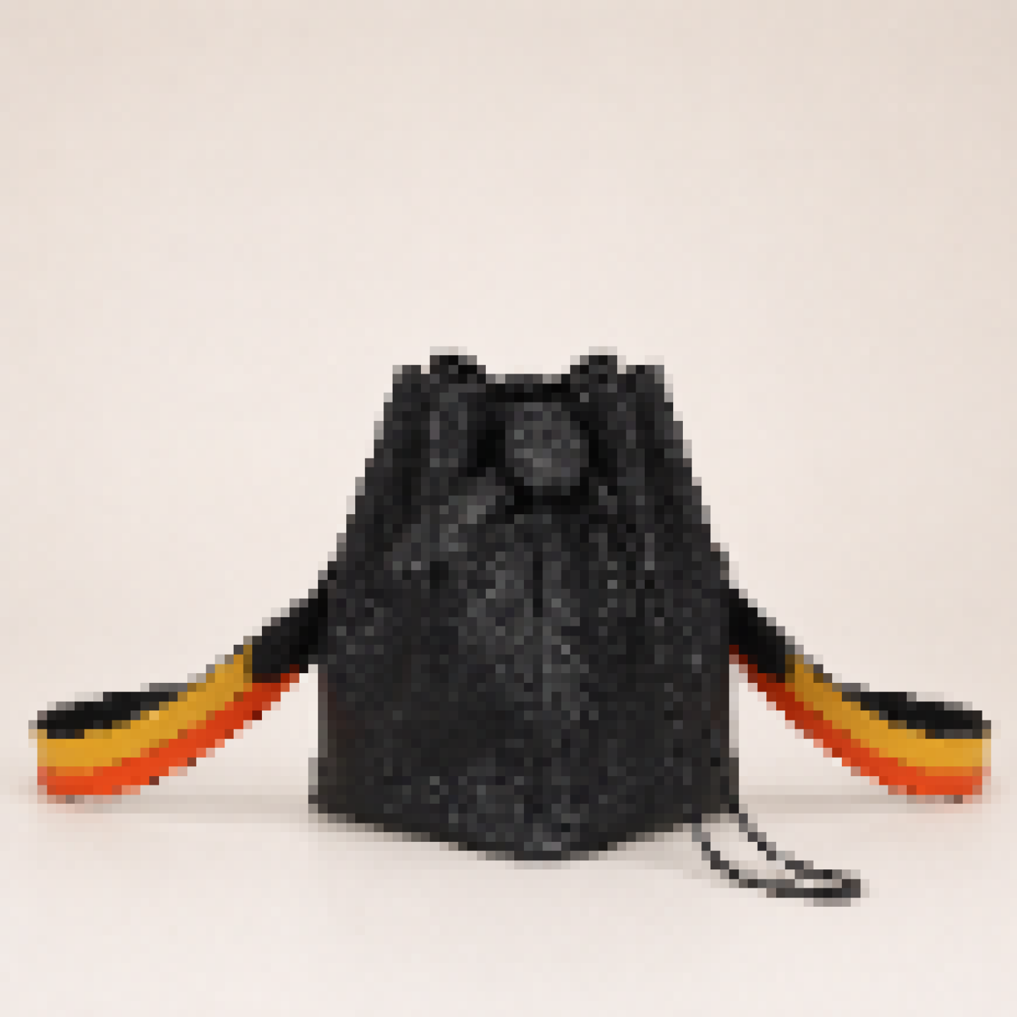 Crossbody Drawstring Bucket Bag with Adjustable Strap for Daily Carry