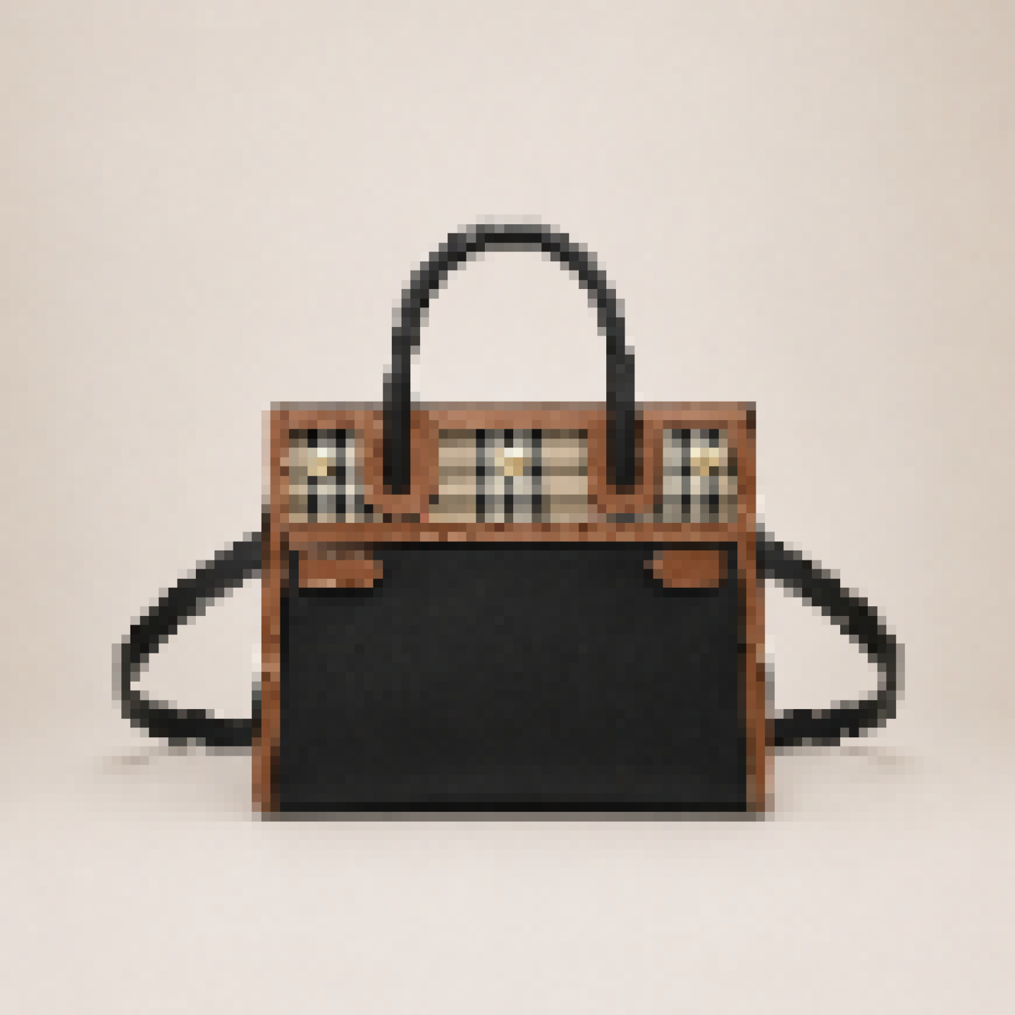 Small Structured Top Handle Crossbody Bag for Travel & Everyday Use