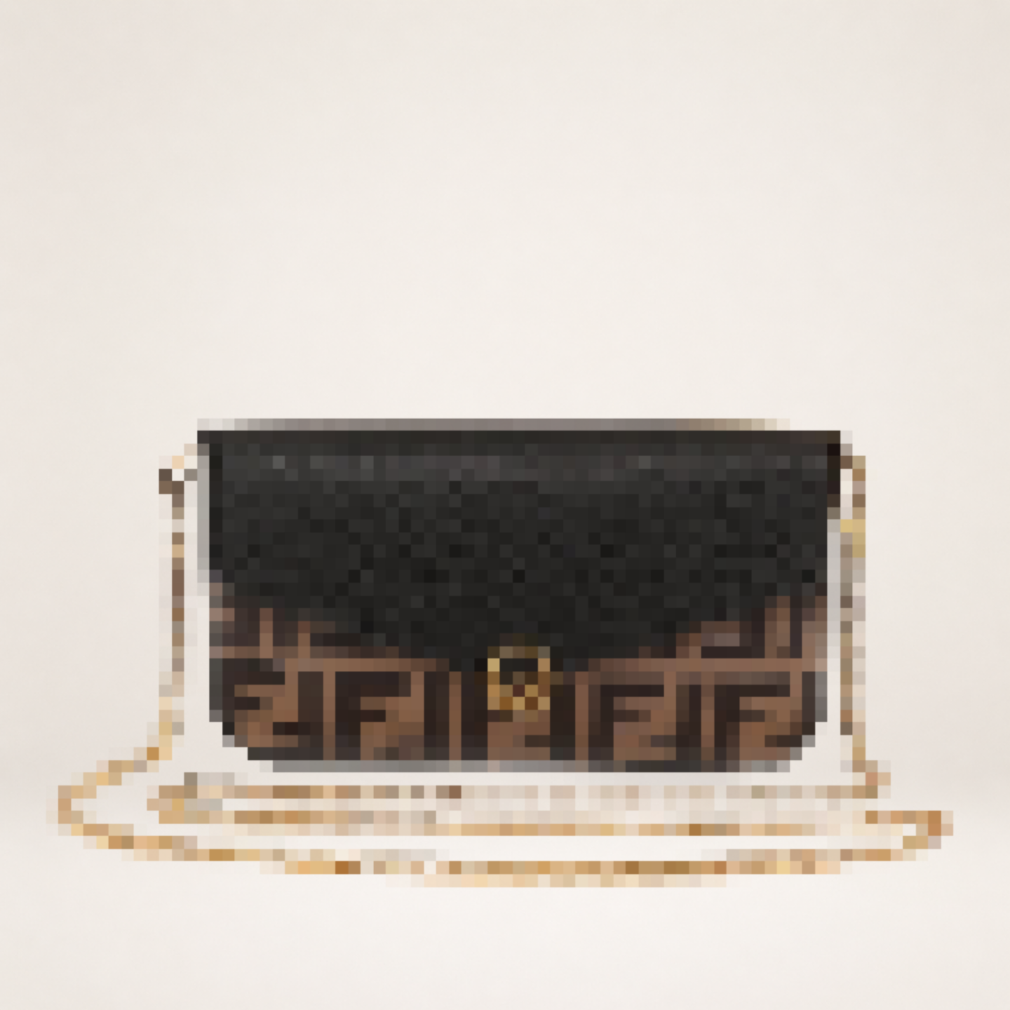 Compact Wallet Crossbody Clutch with Chain Strap and Card Holder Set