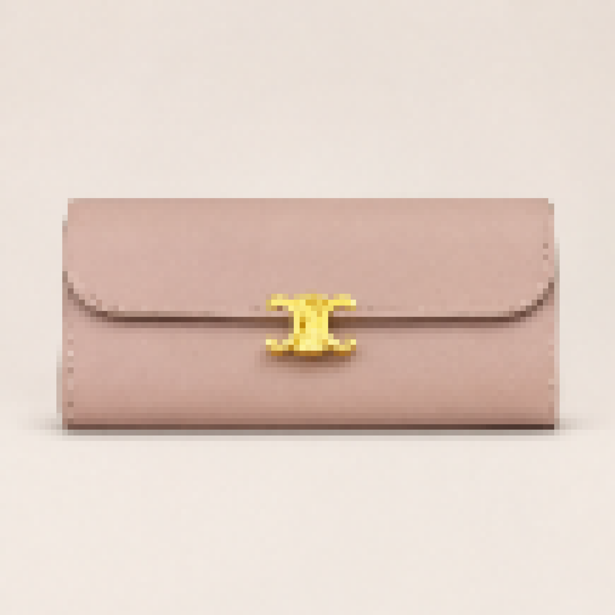 Slim Bifold Clutch Wallet with Clasp Closure for Everyday Use