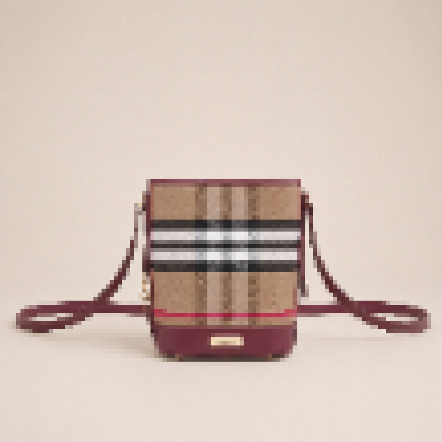 Compact Bucket Crossbody Shoulder Bag with Adjustable Strap for Daily Carry