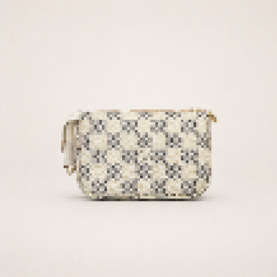 Classic Monogram Mini Chain Pouch Wallet for Daily & Evening Use