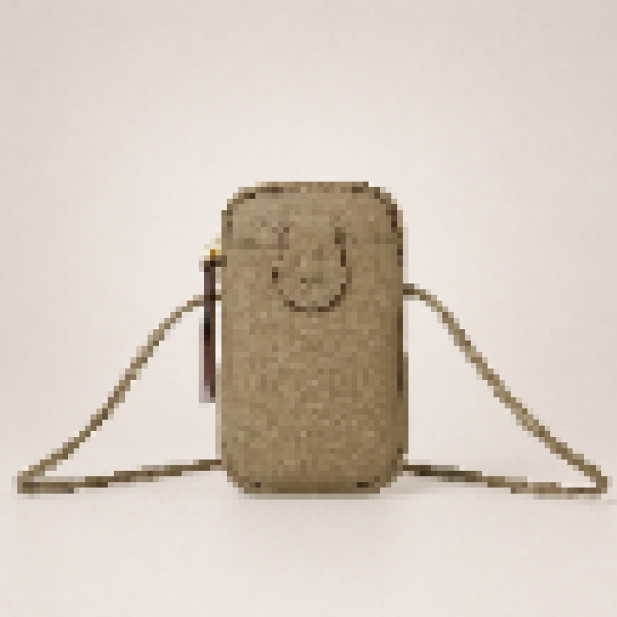 Luxury Mini Leather Phone Crossbody Bag for Women – Compact Hands-Free Cell Phone Shoulder Purse