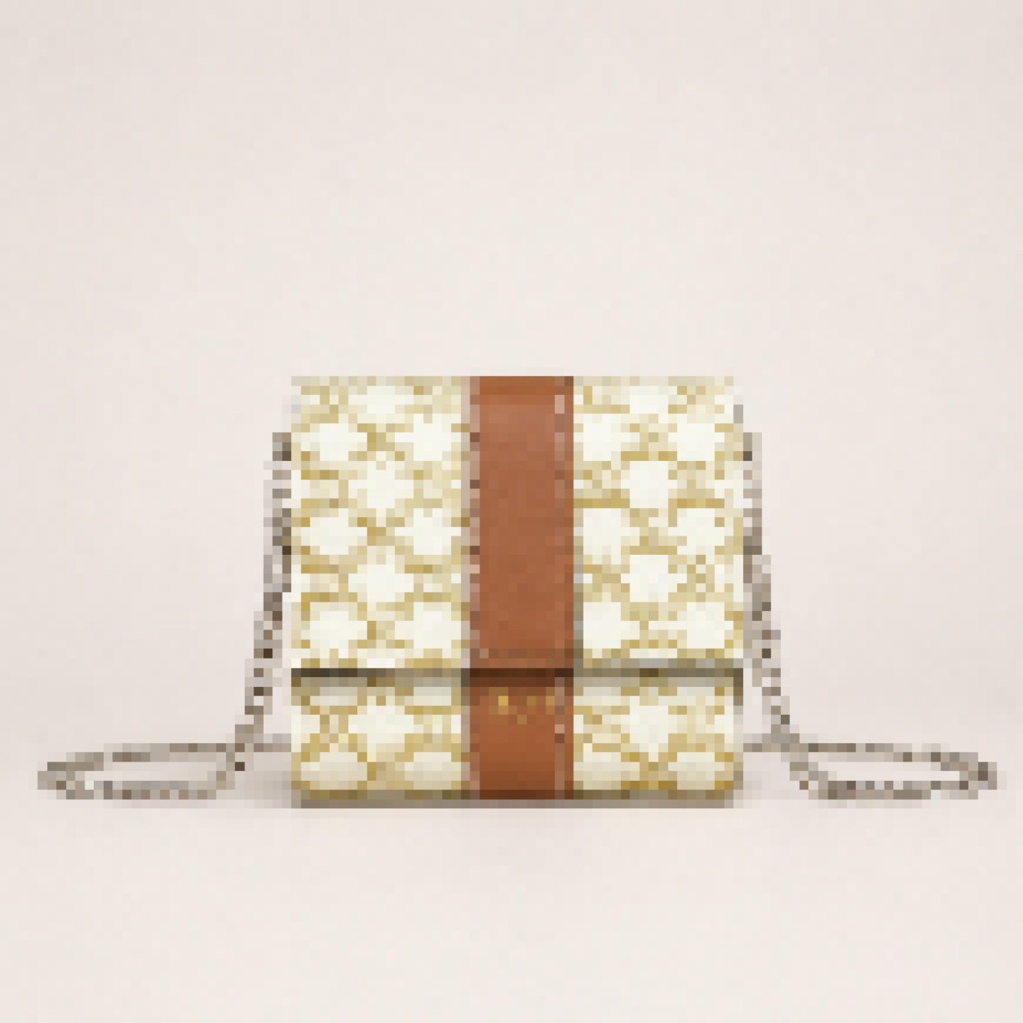 Small Trifold Wallet with Chain Strap and Card Slots for Daily Carry