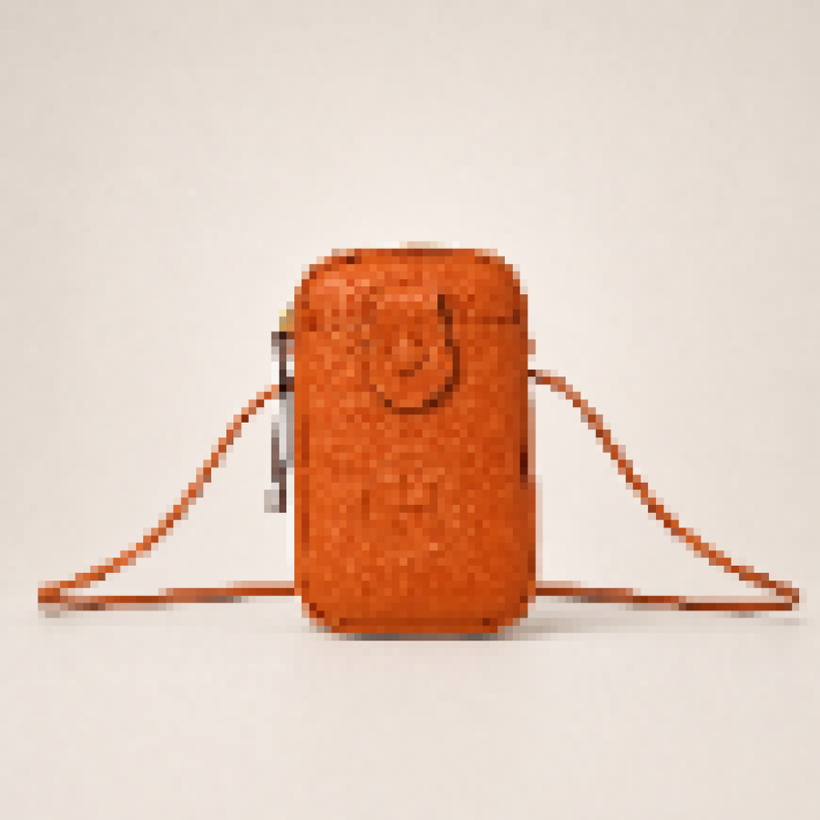 Luxury Mini Leather Phone Crossbody Bag for Women – Compact Hands-Free Cell Phone Shoulder Purse