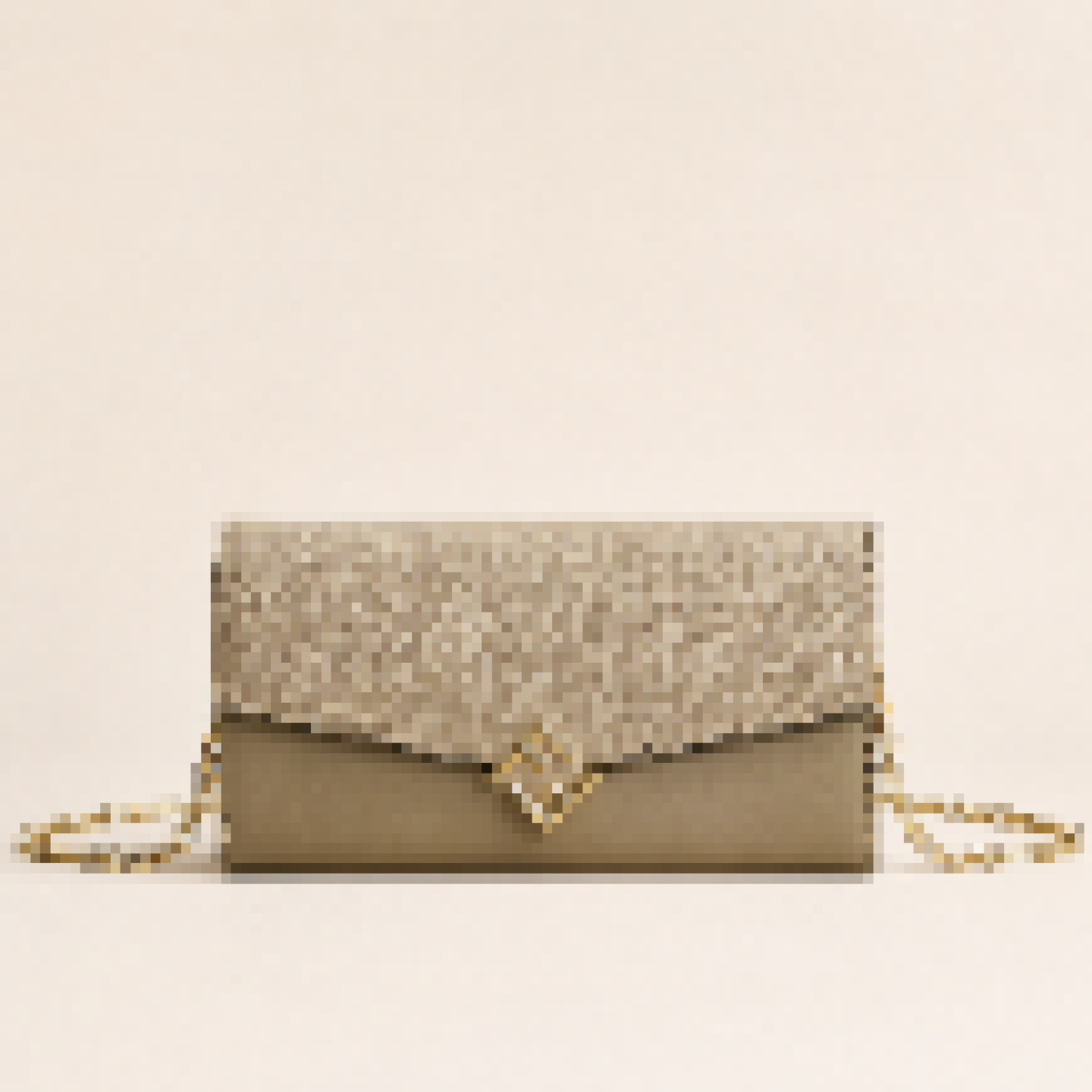 Chain Crossbody Continental Wallet with Multiple Compartments for Daily Carry