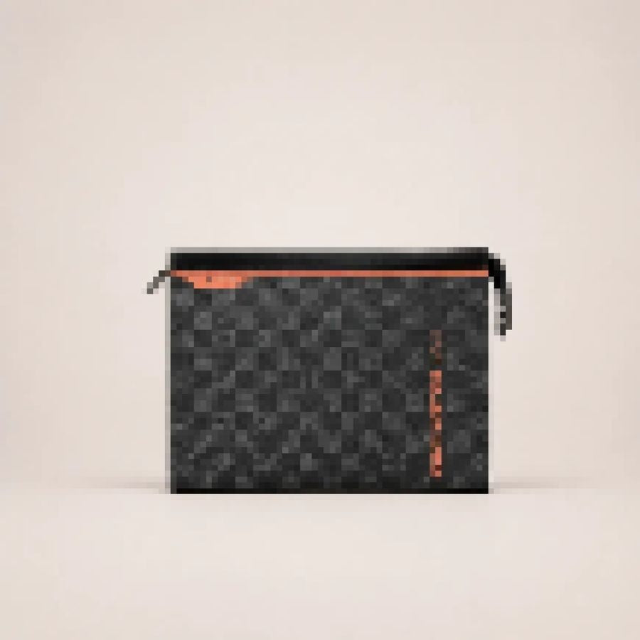 Men’s Slim Zip Pouch, Modern Clutch Wallet for Travel, Work and Everyday Carry