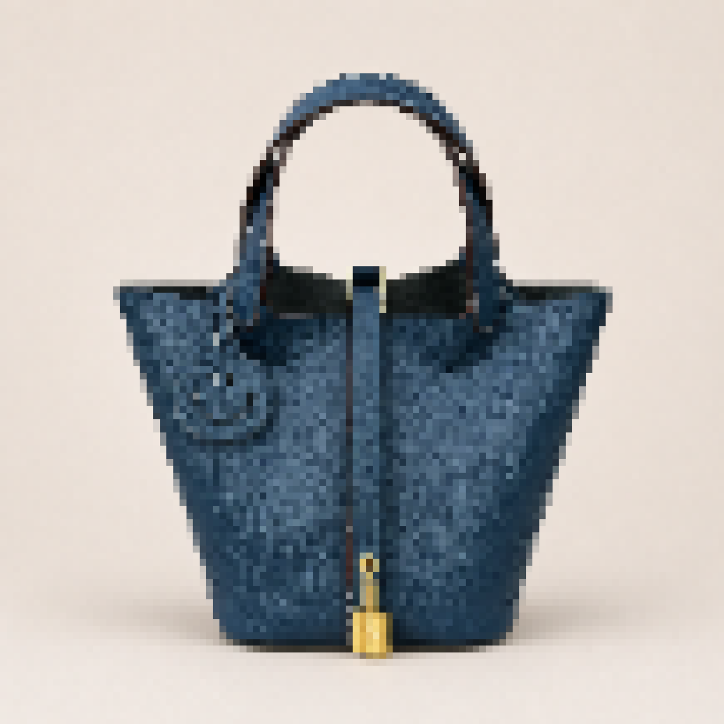 Bucket Tote Top Handle Bag with Spacious Interior for Daily Carry