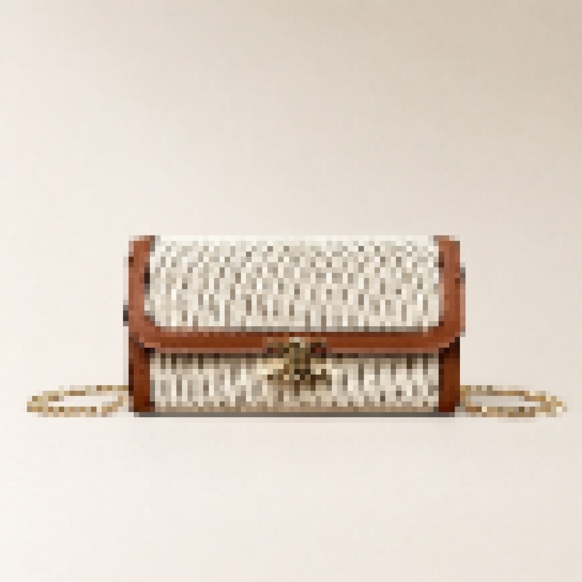 Chain Wallet Crossbody Bag with Adjustable Strap for Daily & Evening Carry