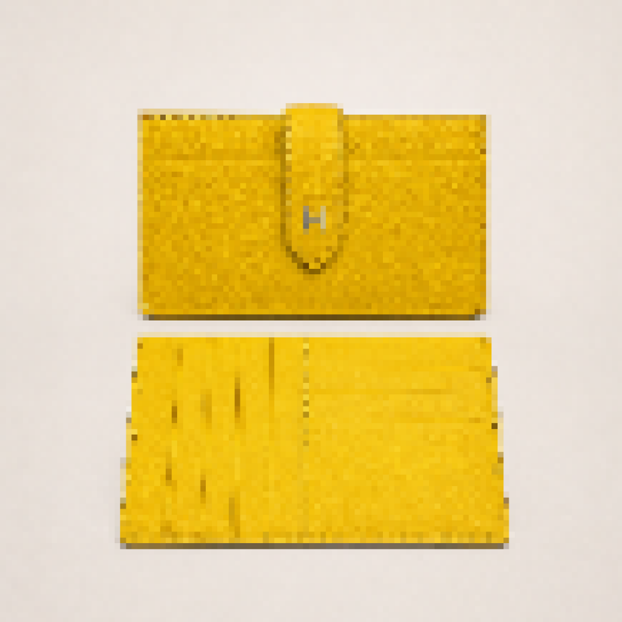 Elegant Long Flap Leather Wallet for Women – Slim Organizer Card Holder Clutch Wallet