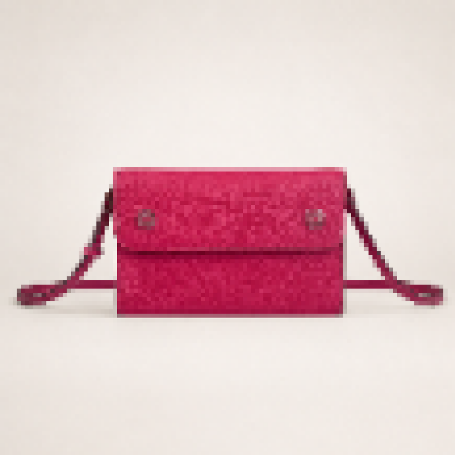 Luxury Leather Snap Closure Wallet Crossbody – Elegant Long Phone Wallet with Detachable Strap