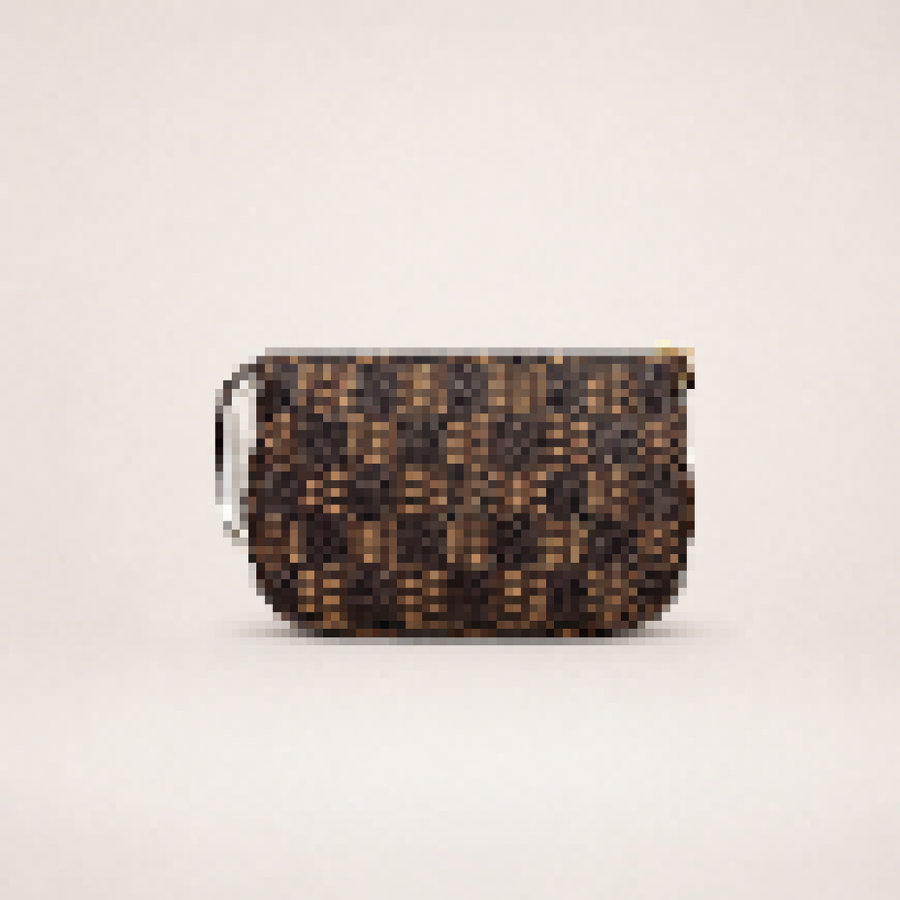 Classic Monogram Mini Chain Pouch Wallet for Daily & Evening Use