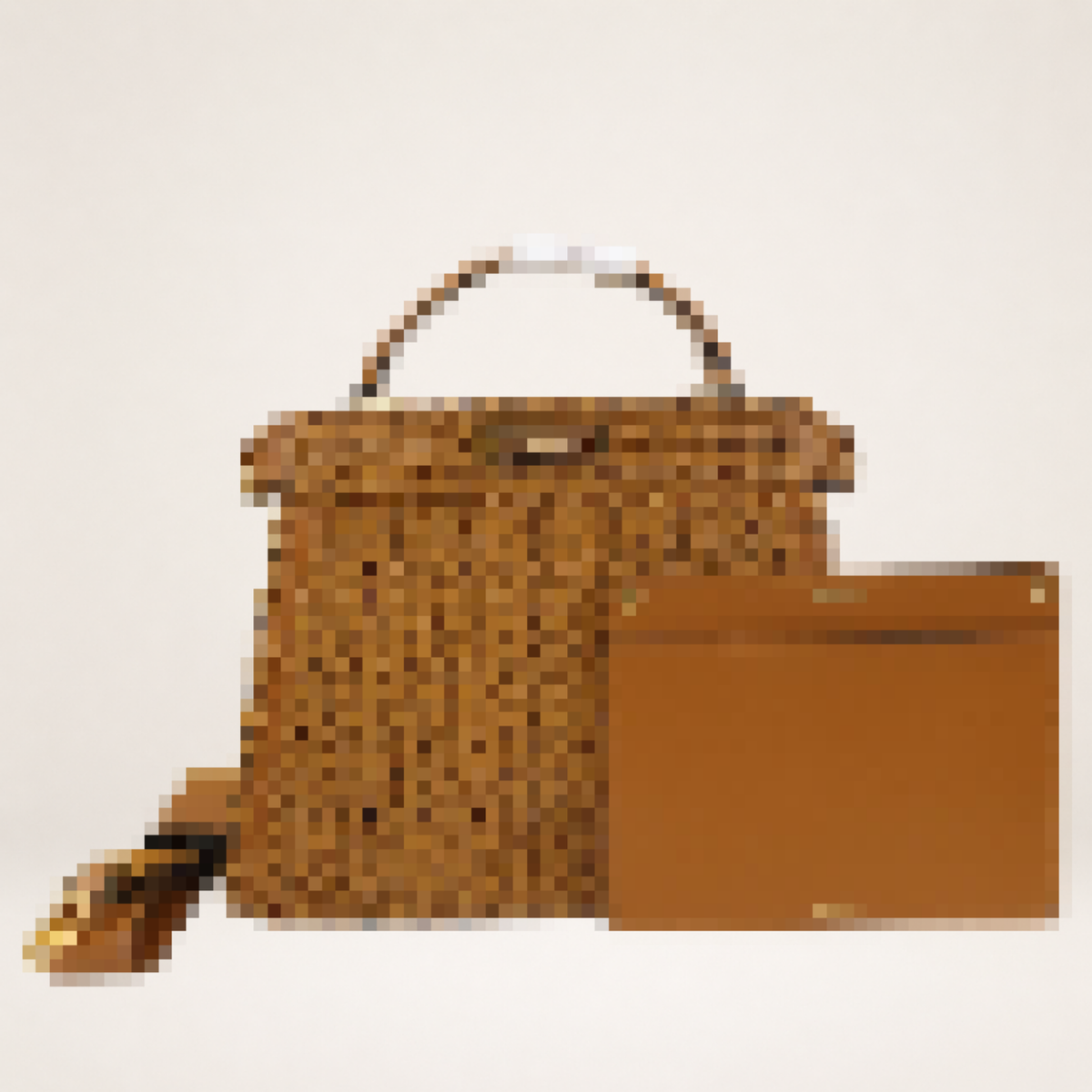 Structured Top Handle Bag with Detachable Strap for Everyday Use