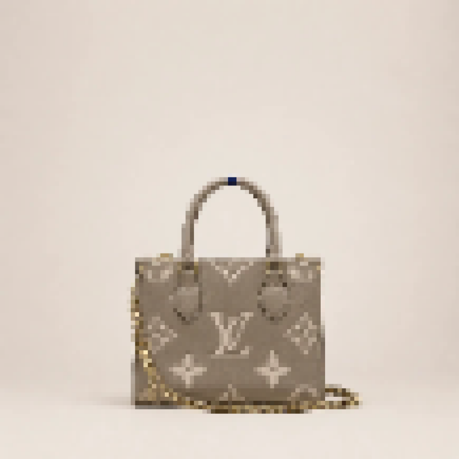Mini Structured Tote Bag – Women's Small Shoulder Handbag with Chain Strap