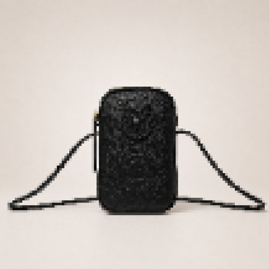Luxury Mini Leather Phone Crossbody Bag for Women – Compact Hands-Free Cell Phone Shoulder Purse