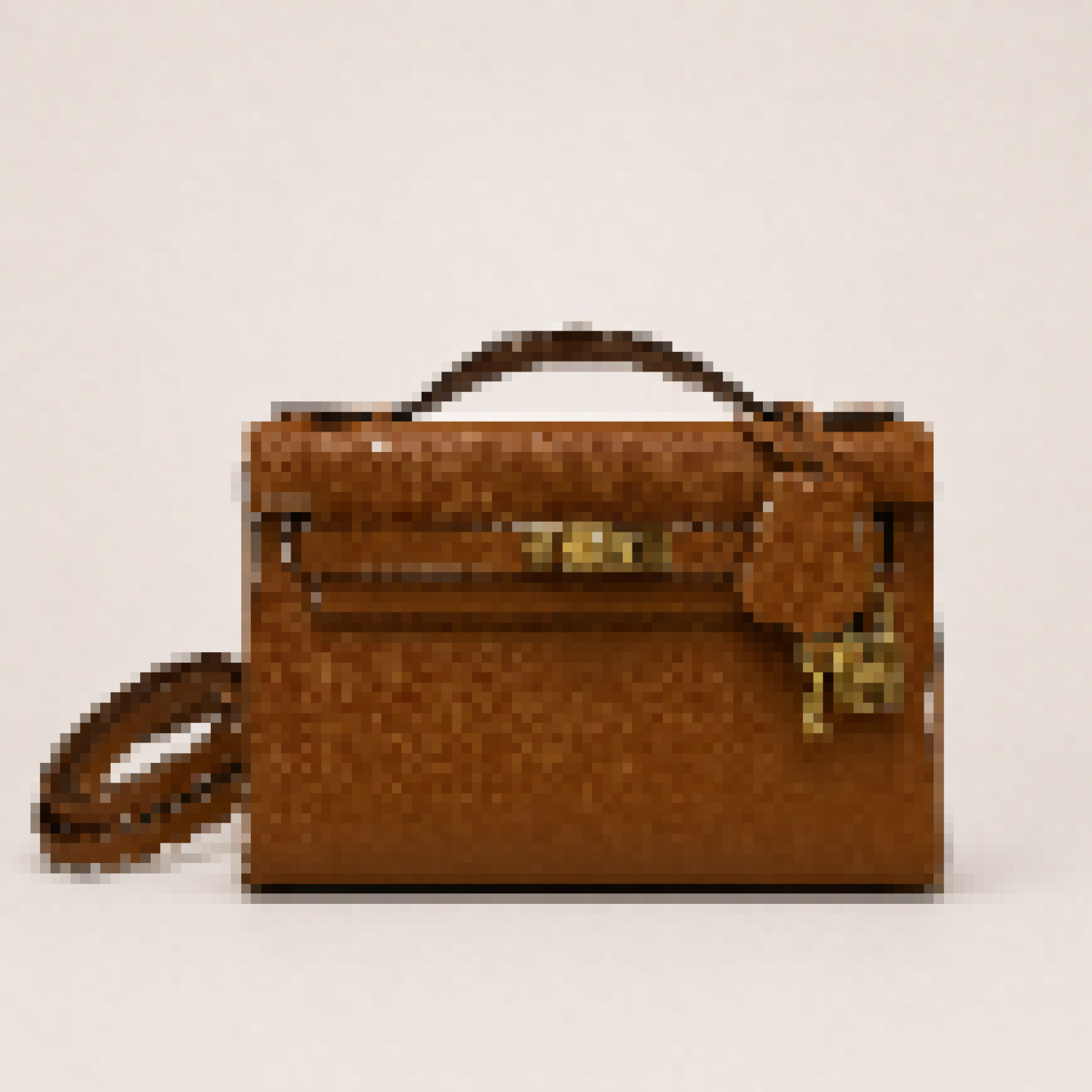 Compact Top Handle Crossbody Bag with Adjustable Strap for Daily Carry