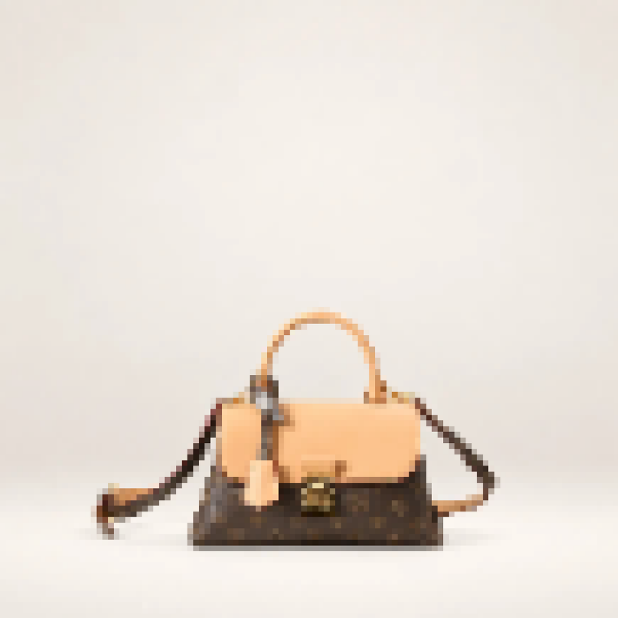 Mini Top Handle Bag – Women's Structured Handbag with Detachable Shoulder Strap