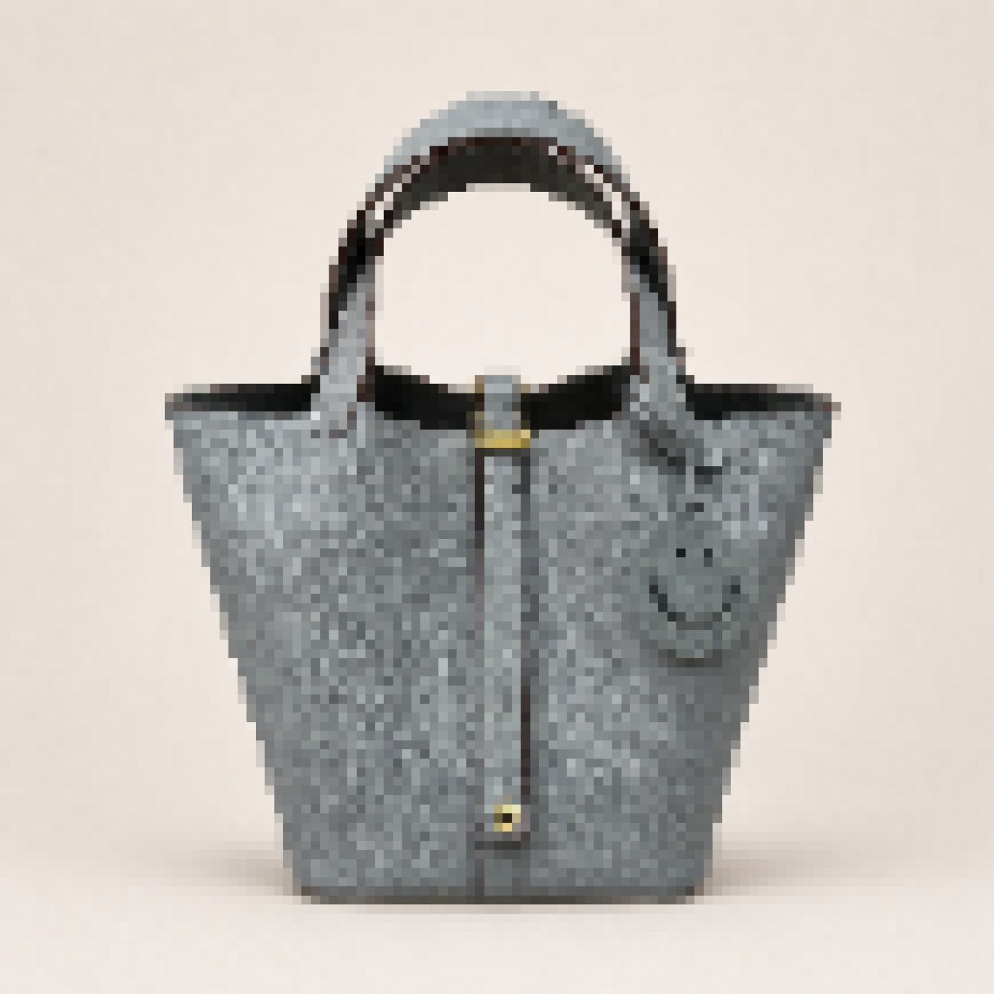 Bucket Tote Top Handle Bag with Spacious Interior for Daily Carry