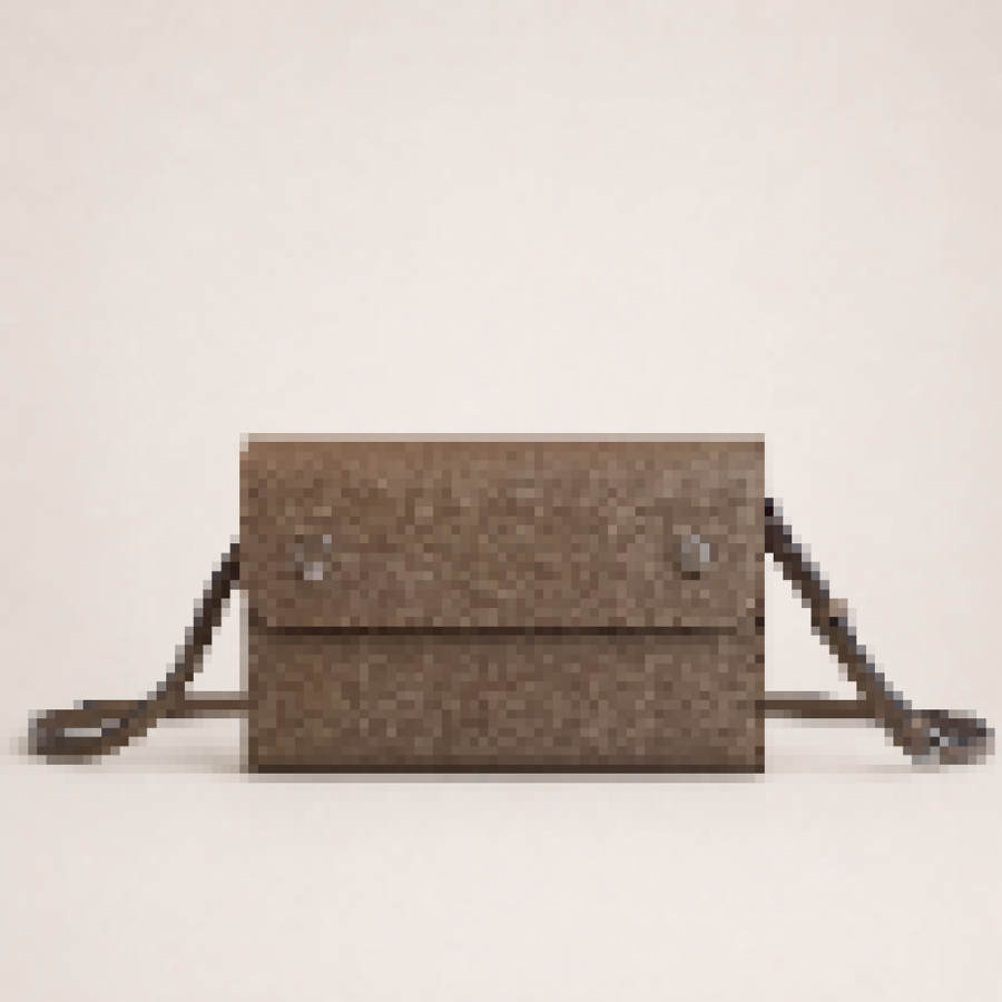 Luxury Leather Snap Closure Wallet Crossbody – Elegant Long Phone Wallet with Detachable Strap