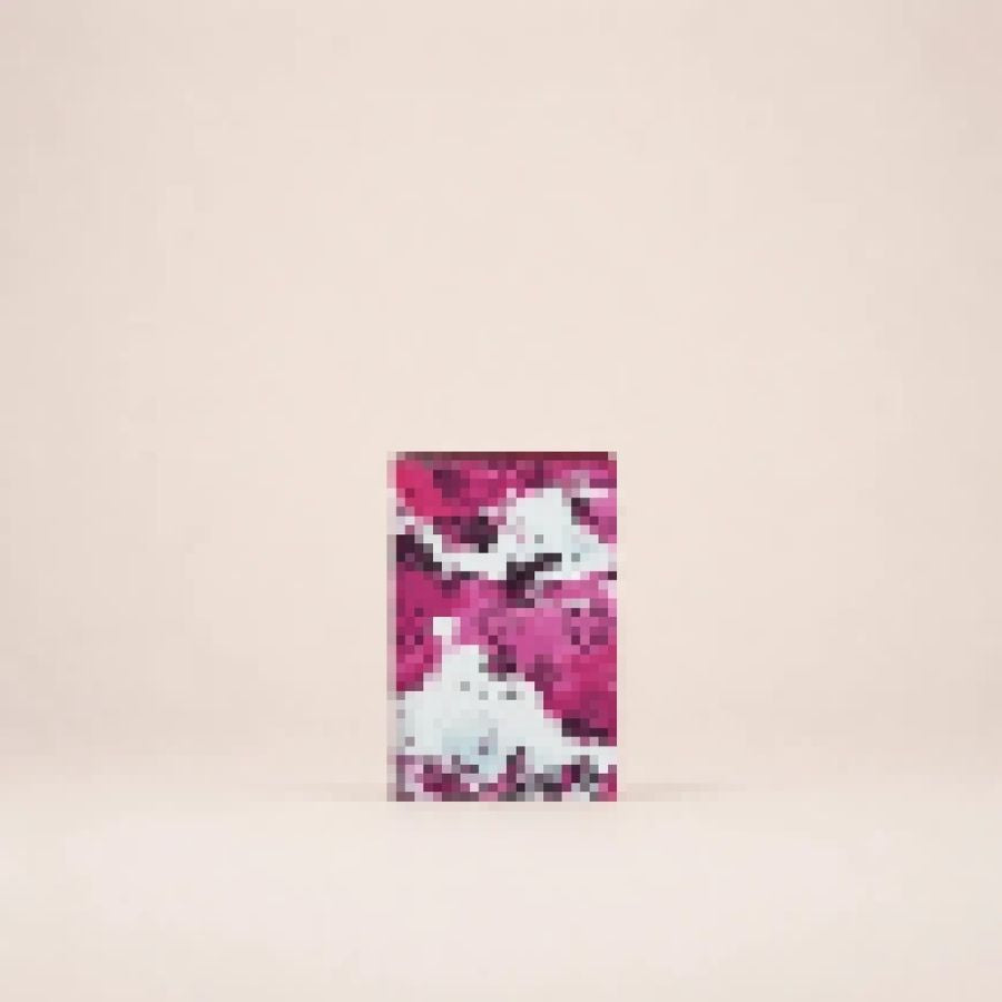 Unisex Tropical Print Compact Bifold Wallet – Slim Card & Cash Organizer for Men & Women