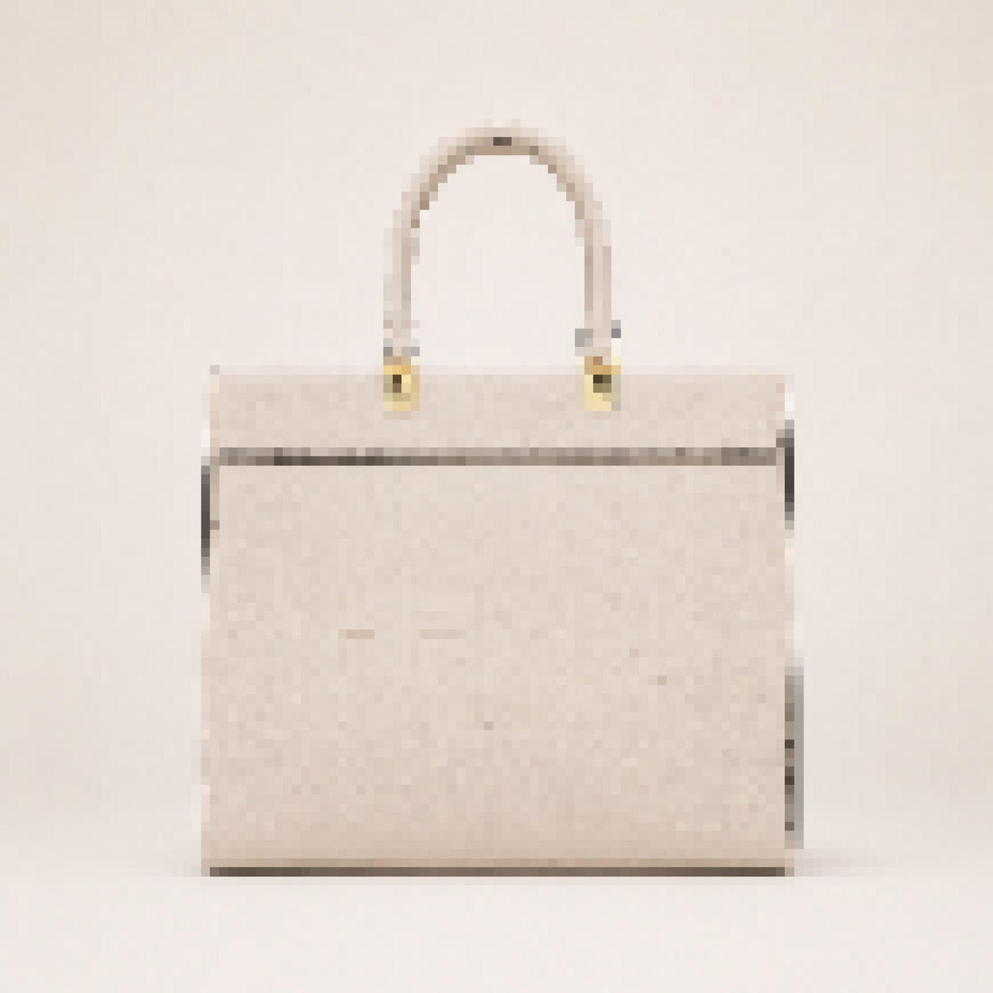 Structured Tote Bag with Top Handle and Adjustable Strap for Work and Everyday Use
