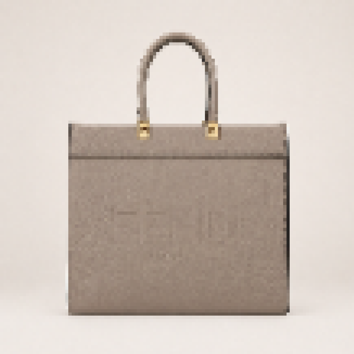 Structured Tote Bag with Top Handle and Adjustable Strap for Work and Everyday Use