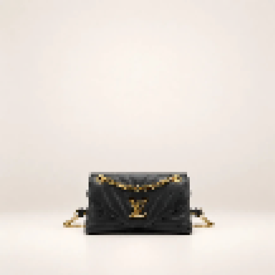 Quilted Chain Shoulder Bag – Women's Flap Crossbody Handbag with Elegant Design