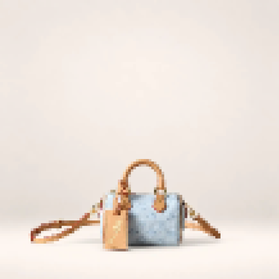 Mini Monogram Boston Bag – Women's Small Top Handle Handbag with Crossbody Strap