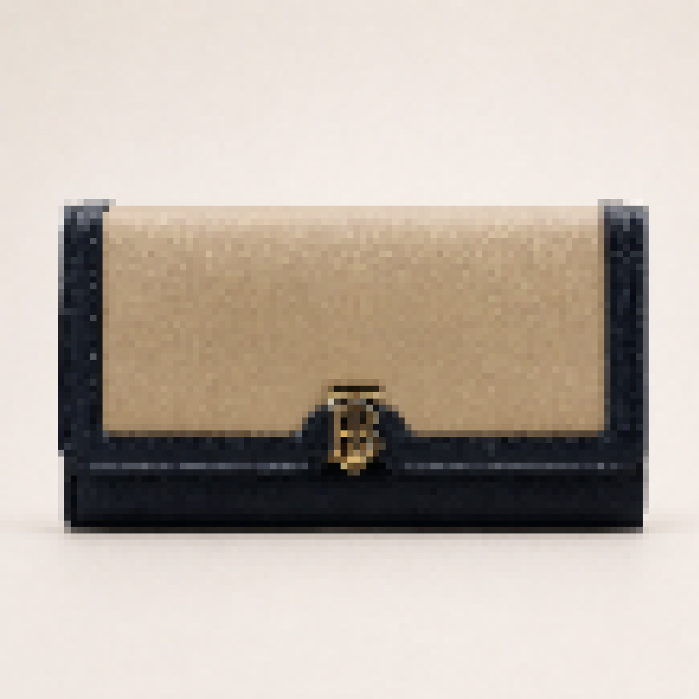 Long Bifold Clutch Wallet with Clasp Closure for Everyday Use