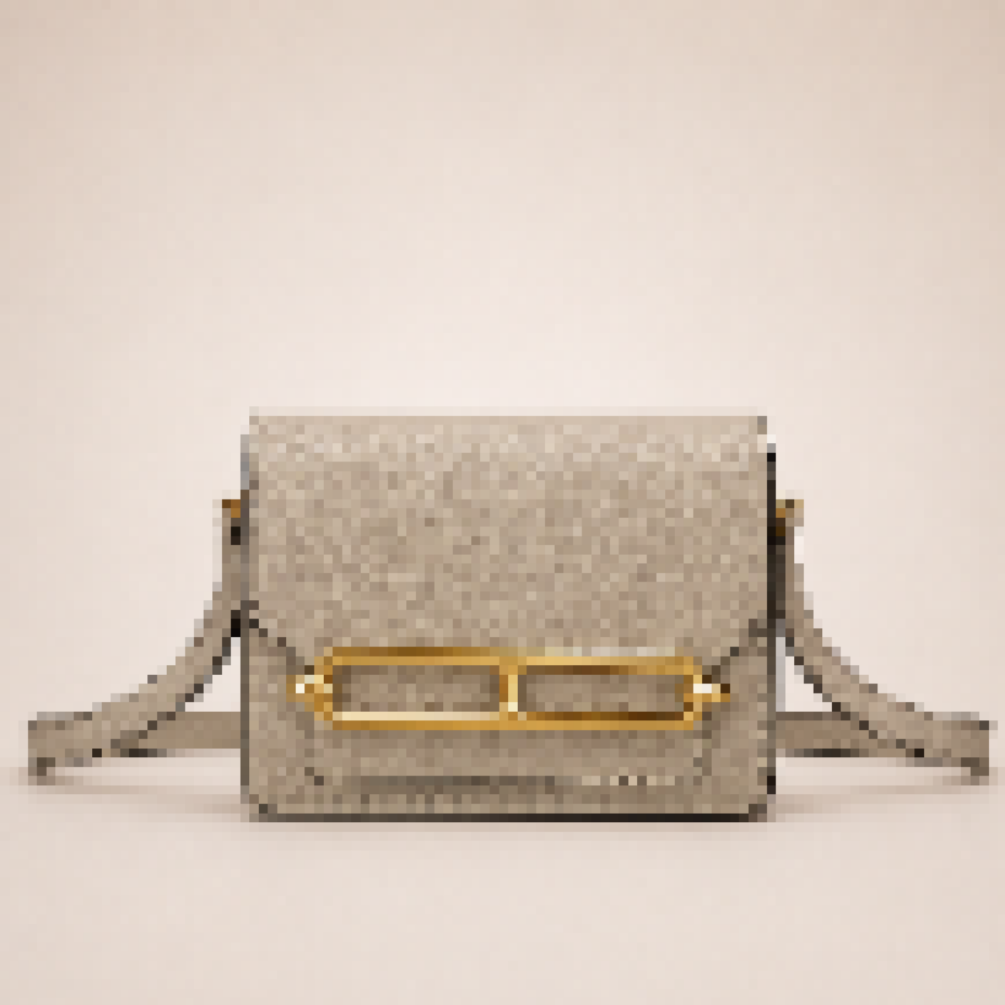 Compact Structured Shoulder Crossbody Bag with Adjustable Strap for Daily Carry