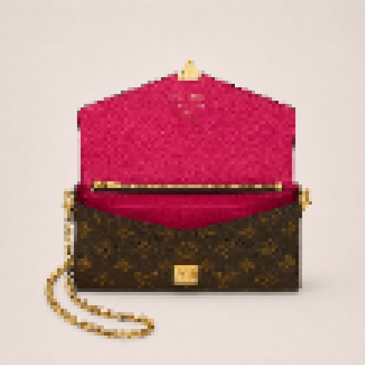 Envelope Chain Wallet Crossbody Bag for Women – Elegant Multi-Compartment Shoulder Purse