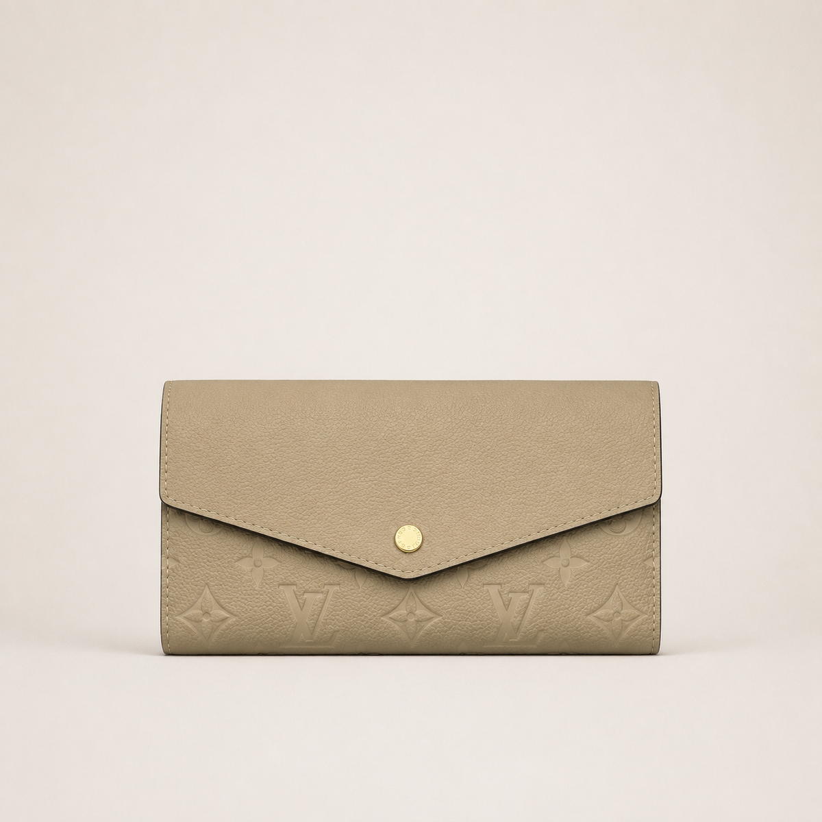 Luxury Textured Leather Long Wallet for Women, Slim Continental Clutch Purse with Gold Hardware, Elegant Everyday Card Holder Organizer
